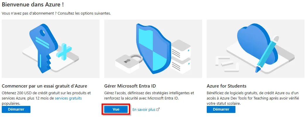 Gérer Microsoft Entra ID