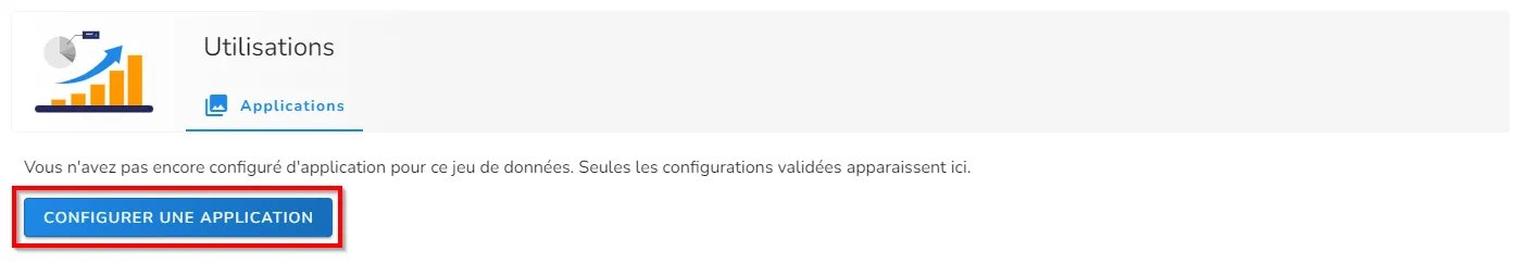 Bouton de création de visualisation