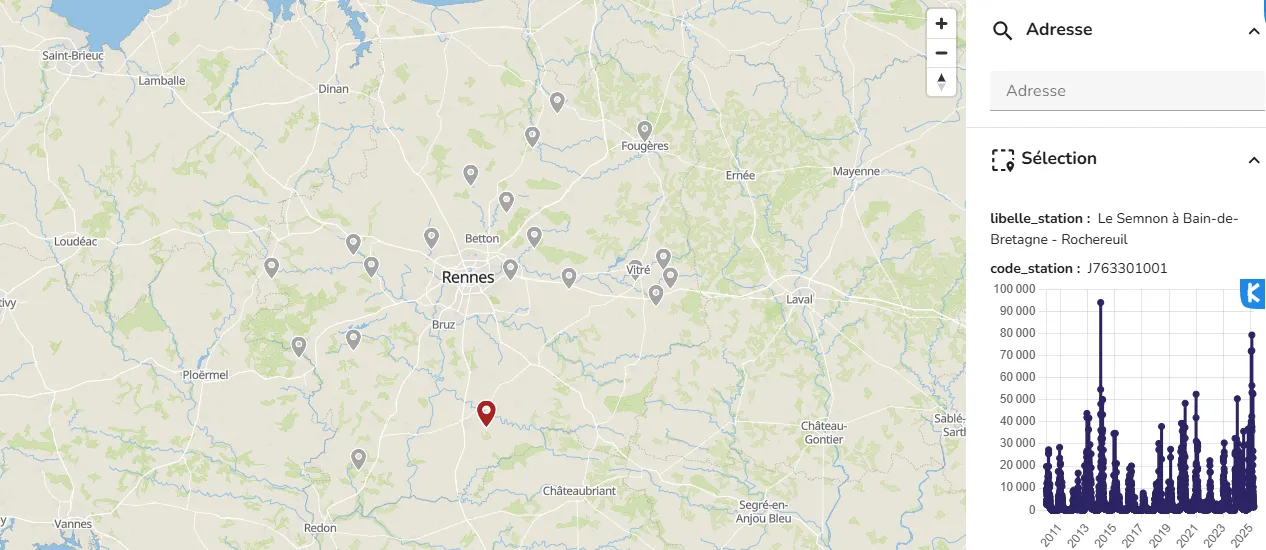 Rendu visualisation carto