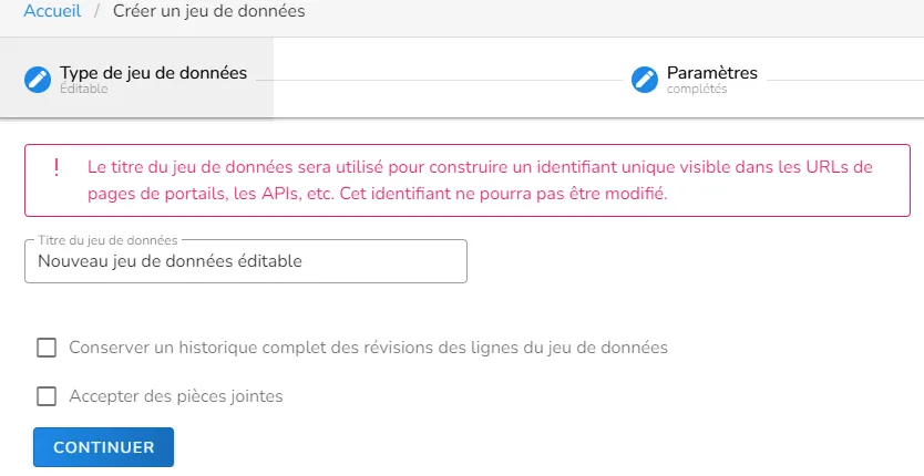 Titre du jeu de données